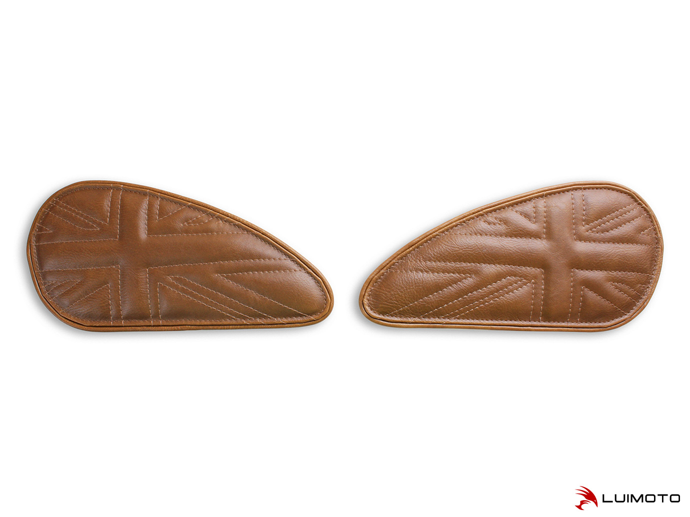 LUIMOTO TANK LEAF UNION JACK Tank Pads for the Triumph Bonneville, Thruxton, and Scrambler LUIMOTO TANK LEAF UNION JACK Tank Pads for the Triumph Bonneville, Thruxton, and Scrambler